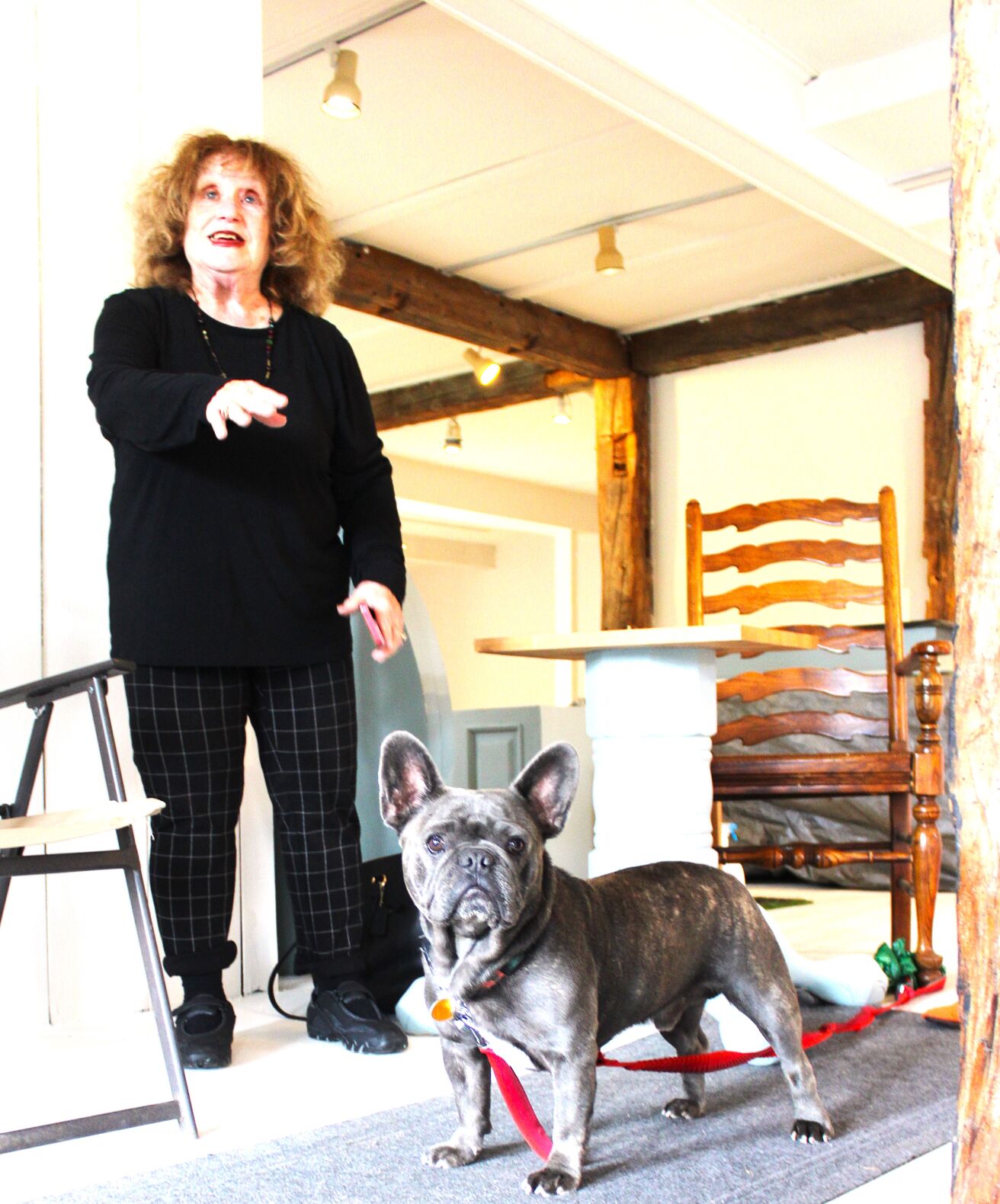 Judith Deluca and Grape Three Pears Gallery Manchester Vermont